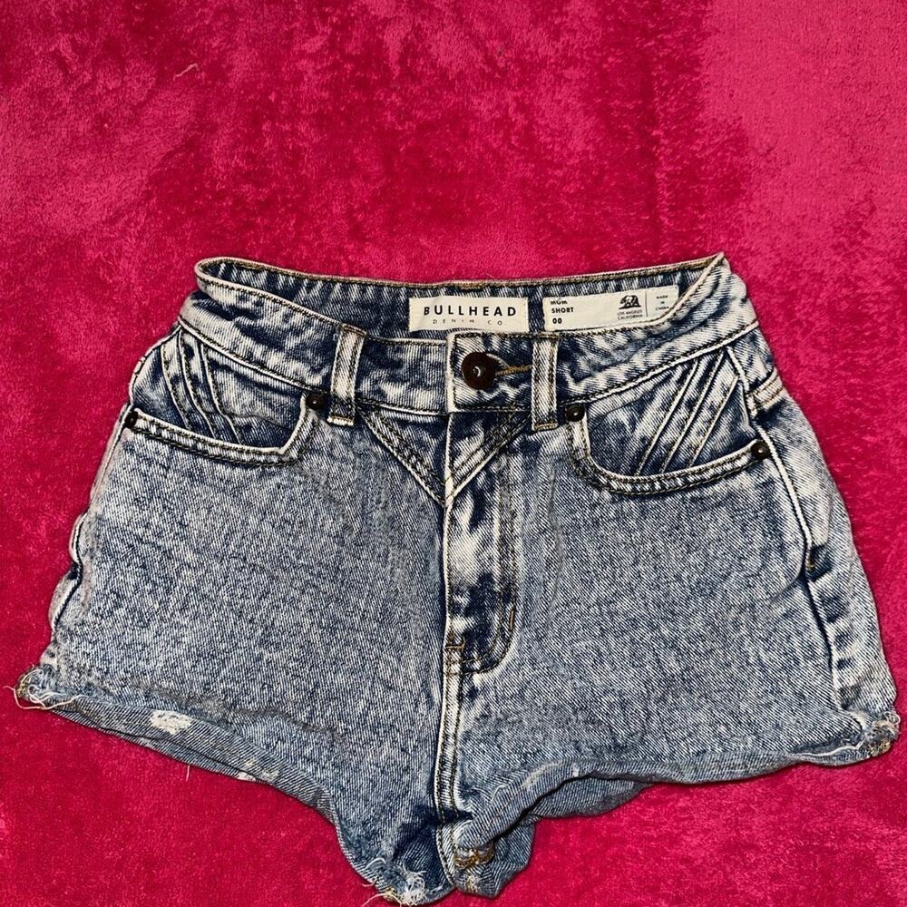 Mom Jean High Waisted Shorts